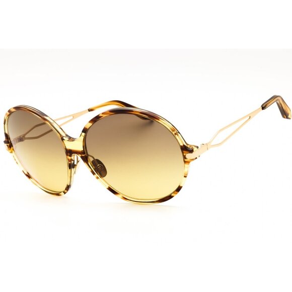 B-137. Victoria Beckham Sunglasses Brown Smoke VBS139 C01 - Picture 1 of 1